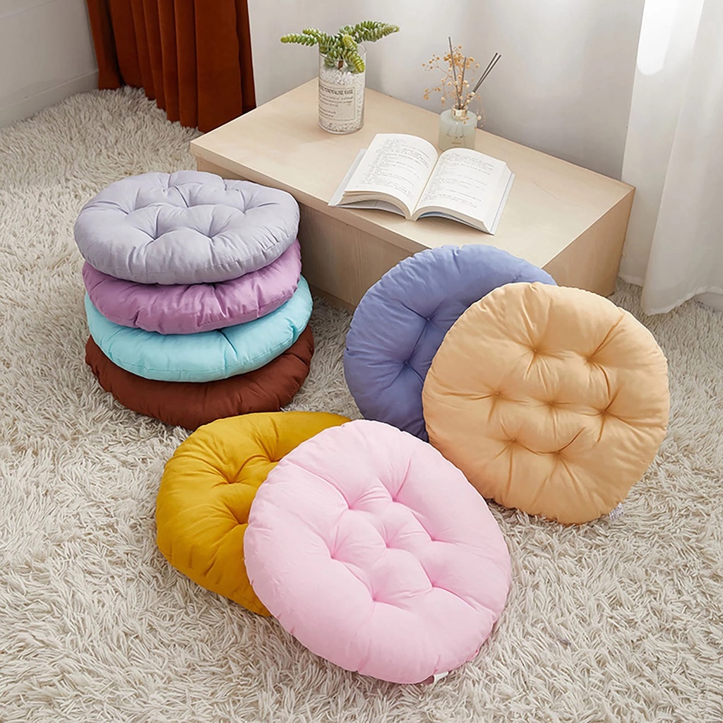Almofada Futon Redonda 50×50 cm Promoção Almofada Futon Redonda 50×50 cm Promoção