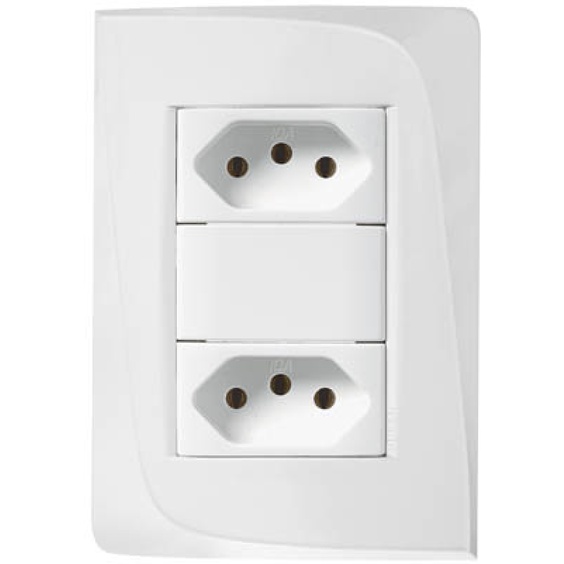 CONJUNTO TOMADA DUPLA 20A 250V PEZZI TENDENZA 50000 CONJUNTO TOMADA DUPLA 20A 250V PEZZI TENDENZA 50000 - Oferta na Shopee