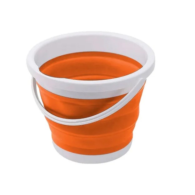 Balde Flexível Retrátil Dobrável Silicone 3 Litros Balde Flexível Retrátil Dobrável Silicone 3 Litros - Oferta na Shopee