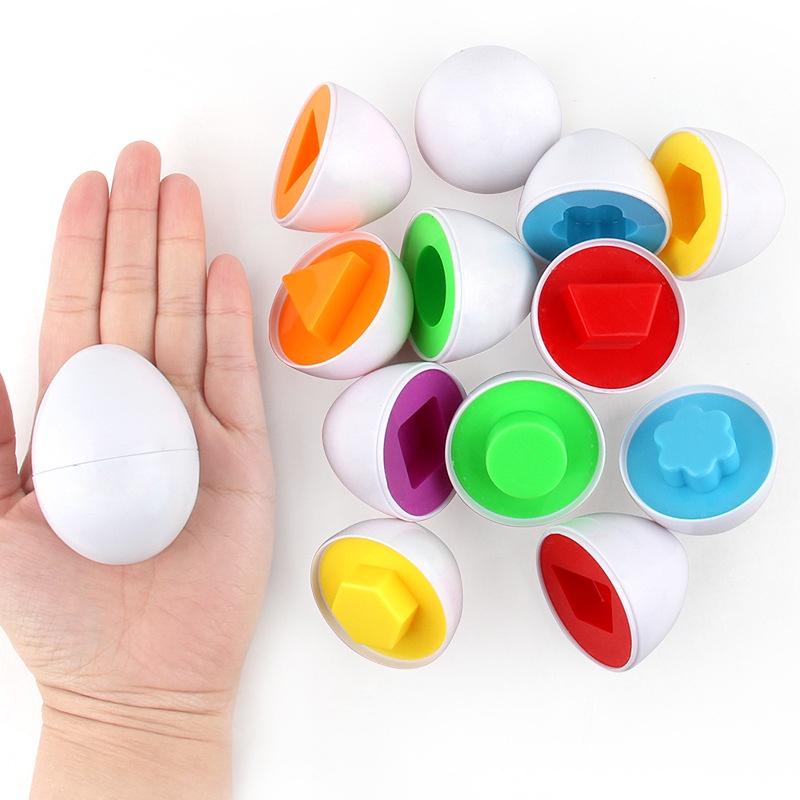 6 Peças Brinquedo Educativo Montessori 3D Jogo De Ovos Com Cores E Formatos Para Crianças 6 Peças Brinquedo Educativo Montessori 3D Jogo De Ovos Com Cores E Formatos Para Crianças - Oferta na Shopee