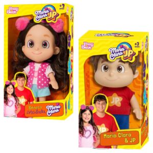 Kit Boneca Maria Clara E Jp Originais Youtubers Articulado - Oferta na Shopee