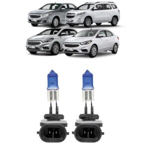 Par Lampadas Super Brancas 8500k H27 Farol De Milha Prisma Onix Cobalt Spin - Oferta na Shopee