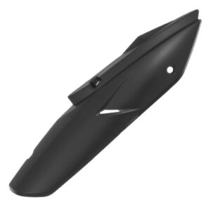 Protetor De Escapamento Escape Nxr 150 Bros 2009 À 2014 Cor Prata E Preto Fosco Pro Tork - Oferta na Shopee
