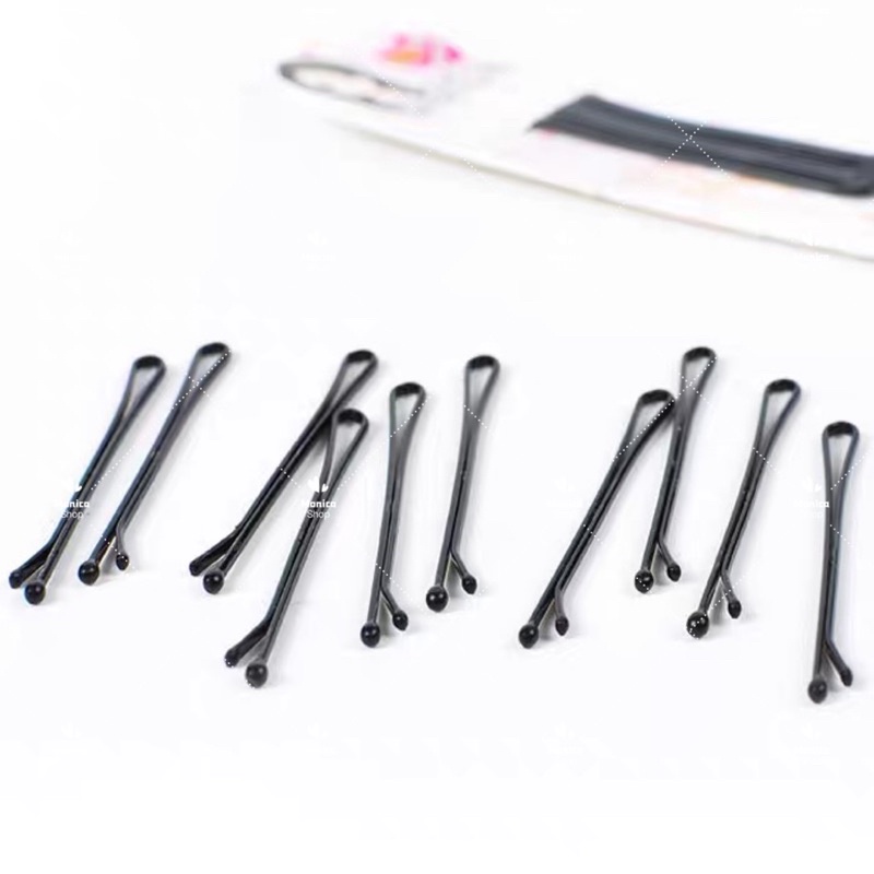 kit 56 unidades Grampo de Cabelo Preto Invisível kit 56 unidades Grampo de Cabelo Preto Invisível - Oferta na Shopee