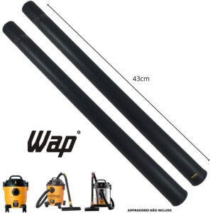 2 Tubo Extensor Prolongador Preto Aspirador Wap Gtw 10 12 20 - Oferta na Shopee
