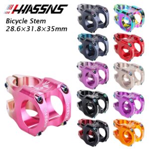 Haste MTB HASSNS 35mm-Riser De Guiador Em Liga De Alumínio De 31.8 Mm Para Bicicletas De Montanha/Estradas - Oferta na Shopee