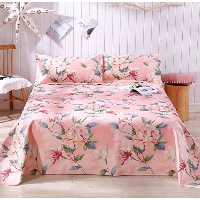 Jogo de Lençol Casal Padrão 03 Peças 100% Poliéster Estampado Jogo de Lençol Casal Padrão 03 Peças 100% Poliéster Estampado - Oferta na Shopee