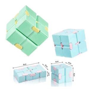 Cubo Magico Infinito Mini Dedo colorido Lembrancinha Infinity Cube Brinquedo Anti Estresse Autismo - Oferta na Shopee