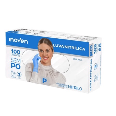 Luva NITRÍLICA Azul INOVEN Tattoo/Tatuagem Luva NITRÍLICA Azul INOVEN Tattoo/Tatuagem