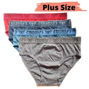 Kit 6 Cuecas GG1 GG2 GG3 Extra G Slip Tradicional Algodão Plus Size XGG - Oferta na Shopee