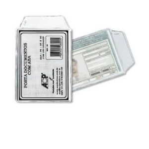 Kit Protetor Porta Documentos Cnh 65mm x 90mm C/aba 20 Unidades - Oferta na Shopee