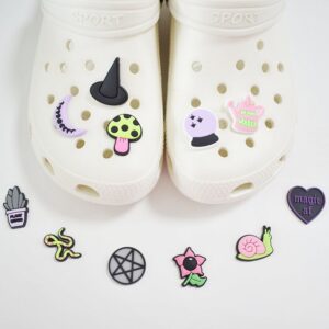 Shoe Decoration for Pinos Novos Sapatos Coloridos De Bricolagem Botão De Charme - Oferta na Shopee