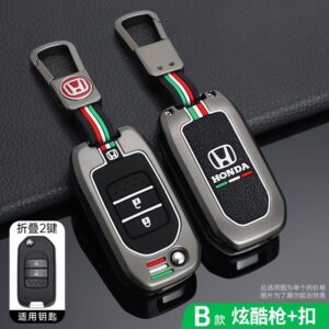 Liga De Zinco Honda Carro Capa Para Chave Bolsa Civic HRV CRV XRV CR-V Crider Odyssey Pilot Accord Protector Acessórios - Oferta na Shopee