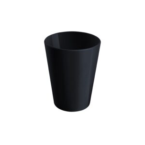 Copo Cônico Coza Casual 300 ml Preto - Oferta na Shopee