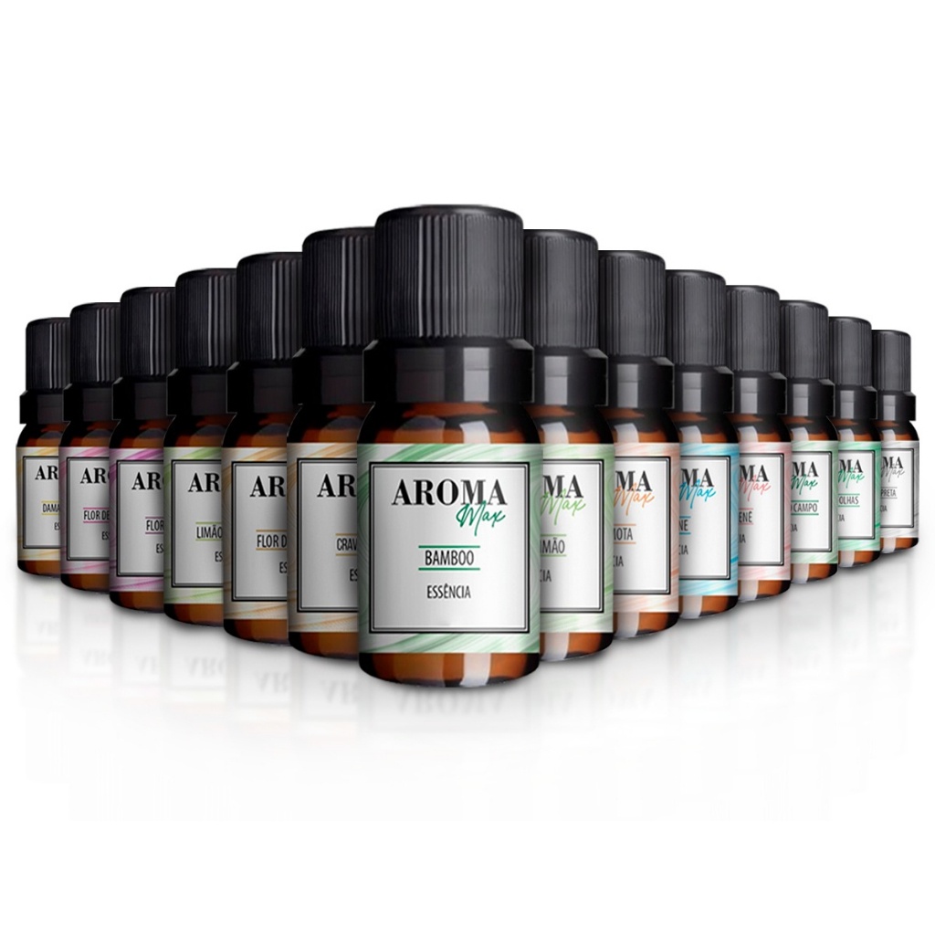 AromaMax Essência Pura Super Concentrada 10ml Para Umidificador Aromatizador Ambientes Diversos AromaMax Essência Pura Super Concentrada 10ml Para Umidificador Aromatizador Ambientes Diversos - Oferta na Shopee
