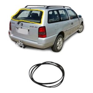 Borracha Vidro Traseiro Vigia Parati Bola G2 1995 A 1999 - Oferta na Shopee