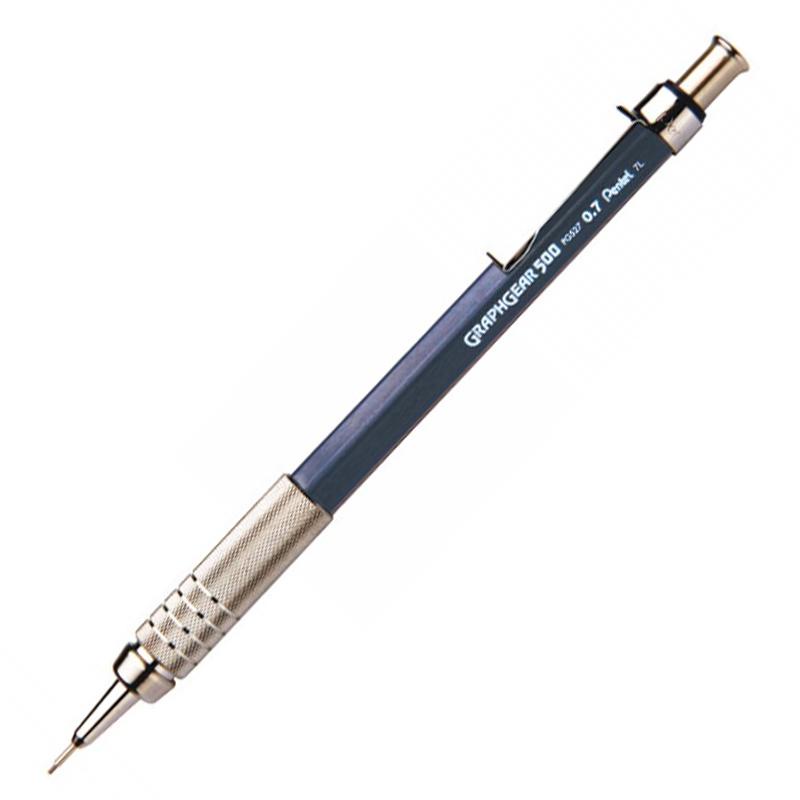 Lapiseira 0.7mm Graphgear 500 Azul Pentel Lapiseira 0.7mm Graphgear 500 Azul Pentel - Oferta na Shopee