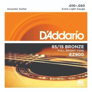 Daddario Cordas De Aço Para Violão EZ890 EZ900 EZ910/Viola - Oferta na Shopee
