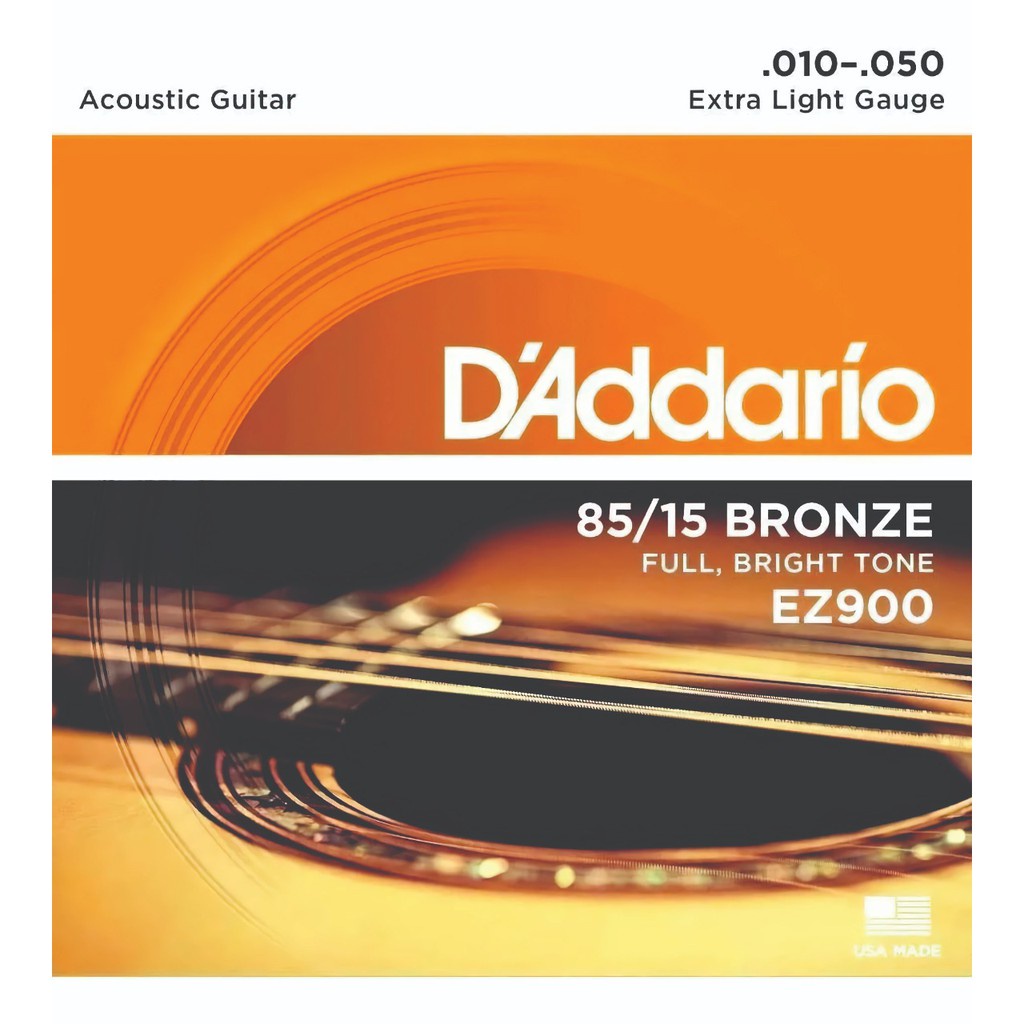 Daddario Cordas De Aço Para Violão EZ890 EZ900 EZ910/Viola Daddario Cordas De Aço Para Violão EZ890 EZ900 EZ910/Viola
