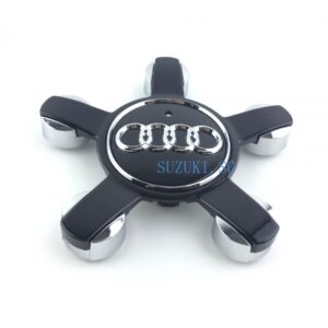 Adequado Para Capa De Cubo De Roda Audi A3 A4 A6L Q3 Q5 Q7 A5 A7 Logotipo Do Centro De Pneus De Cinco Garras Carros - Oferta na Shopee