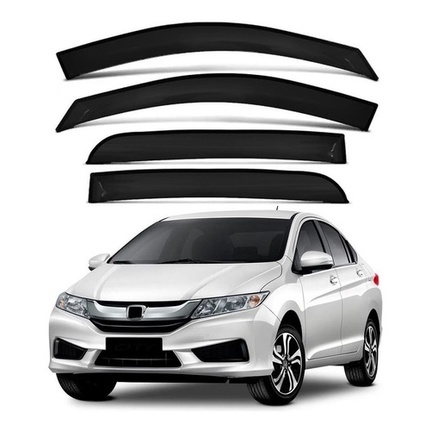 Calha de Chuva Defletor Honda City 2015 a 2021 4 Portas Ecoflex Calha de Chuva Defletor Honda City 2015 a 2021 4 Portas Ecoflex - Oferta na Shopee