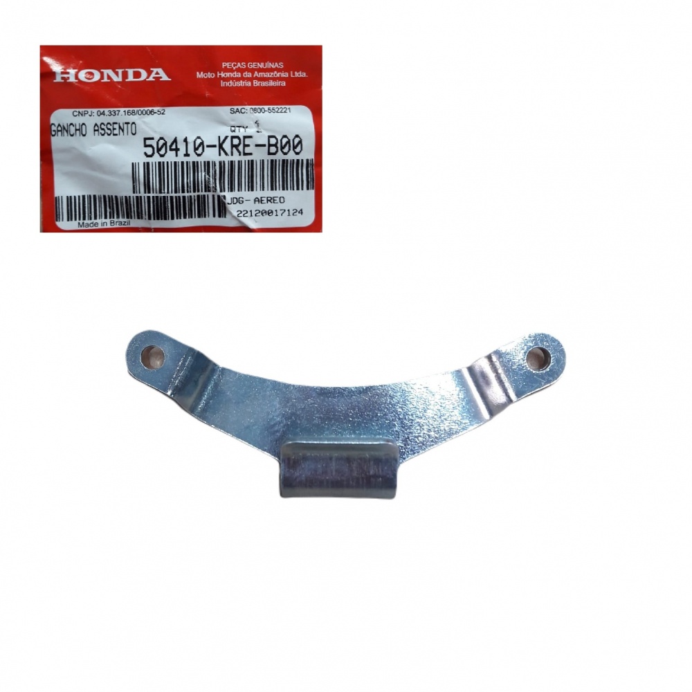 Gancho Assento Banco NXR Bros 150 2009 a 2014 Original Honda Gancho Assento Banco NXR Bros 150 2009 a 2014 Original Honda