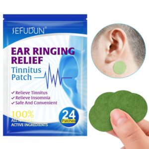 GOO Alívio De Zumbido Para Orelhas Tocando Adesivos De Tratamento De Ervas Naturais Alivia O Desconforto E Melhora A Aud - Oferta na Shopee