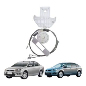 Kit Para Reparo Maquina De Vidro Eletrico Portas Traseiras Lado Direito E Esquerdo Carro Ford Focus Ano 2000 2001 2002 - Oferta na Shopee