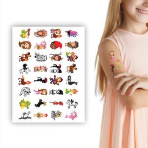 Tatuagem Temporária Infantil Folclore | Kit Festa 32-069 - Oferta na Shopee