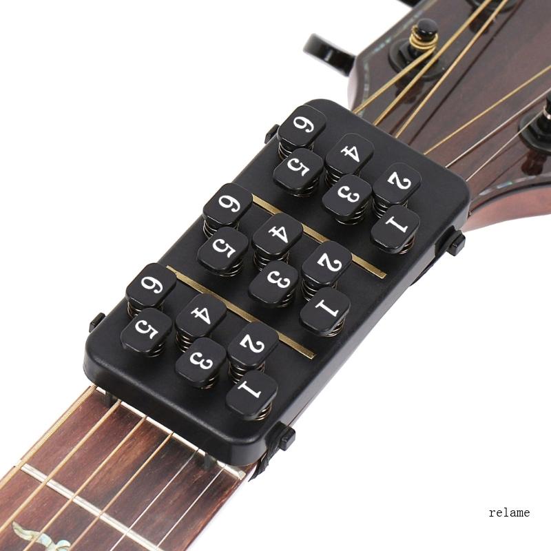 Aprendizagem Do Acordes Violão Rel Ferramenta Auxílio À Prática Ensino Dedos Aprendizagem Do Acordes Violão Rel Ferramenta Auxílio À Prática Ensino Dedos - Oferta na Shopee