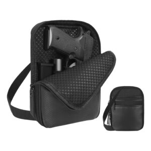 Saco De Pistola Tático Externo Multifuncional Escondido Portátil Cintura Ajustável Para Homens Ombro - Oferta na Shopee