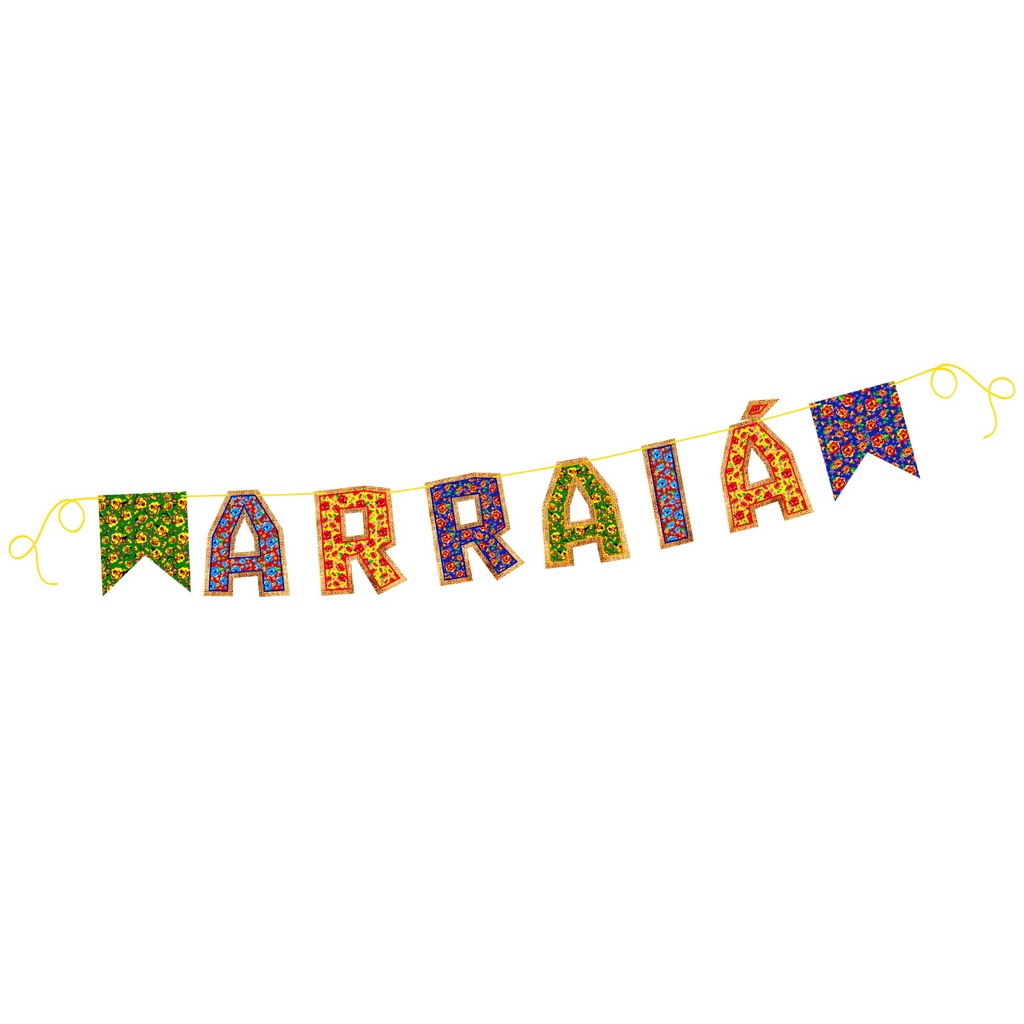 Faixa Arraia Bandeirola Festa Junina mais cor Julina Faixa Arraia Bandeirola Festa Junina mais cor Julina
