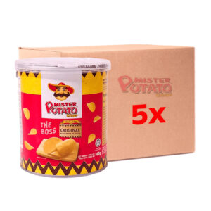 Kit Batata Mister Potato Original com 5 unidades de 40g - Oferta na Shopee