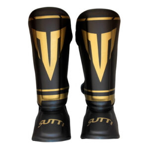 Caneleira De Muay Thai Gold Edition Sutti Protetor De Canela - Oferta na Shopee