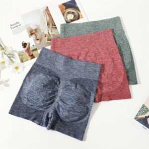 Shorts Academia Esportivo Fitness Confortável Cintura Alta Modeladora Empina o Bumbum - Oferta na Shopee