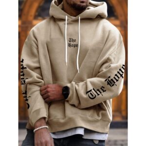 Moletom Casaco Canguru The Hope Esperança Unissex Blusa de Frio Flanelada Streetwear - Oferta na Shopee