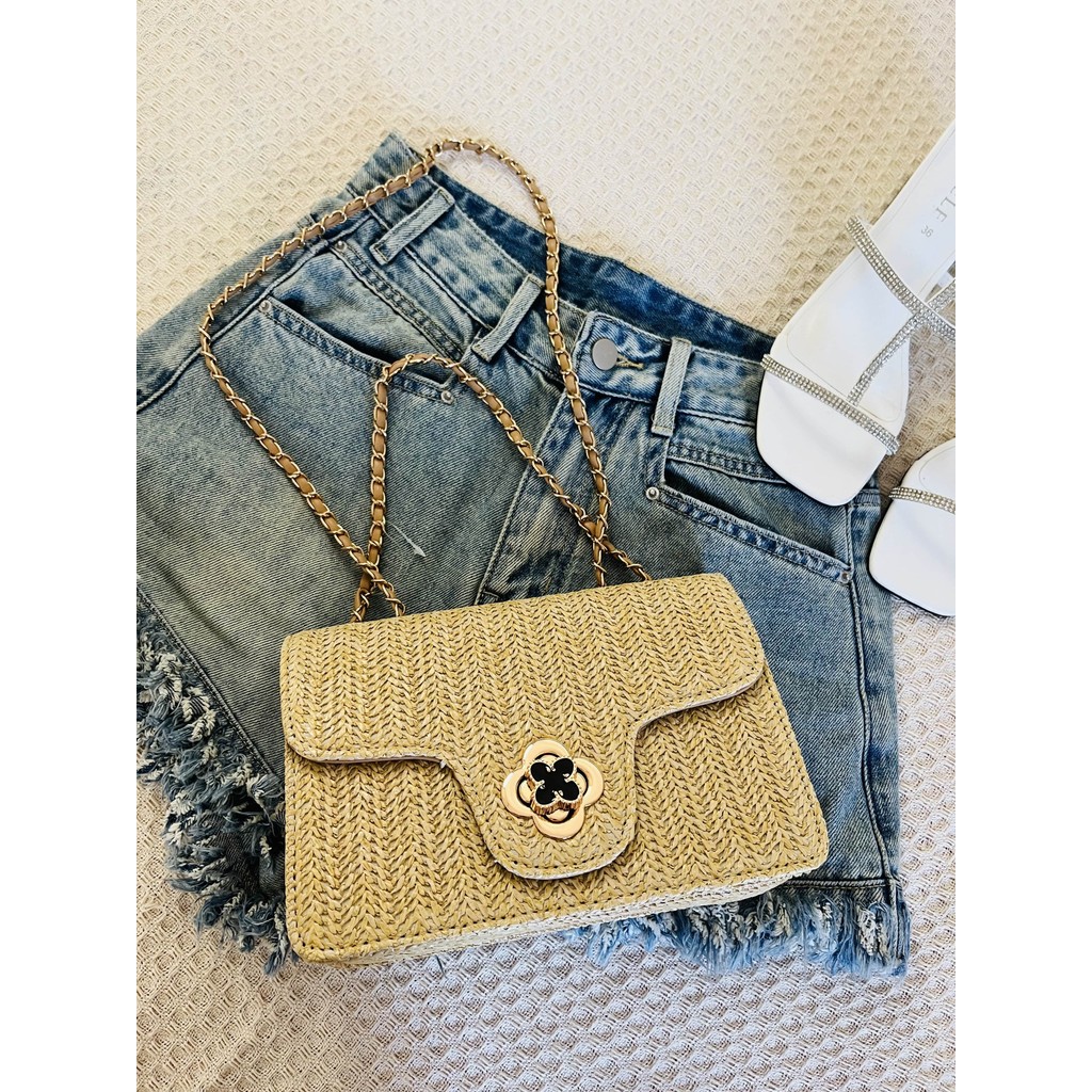 Bolsa Feminina de Praia Bag Saco De Palha Verão Bolsa Transversal Bolsa Feminina de Praia Bag Saco De Palha Verão Bolsa Transversal - Oferta na Shopee