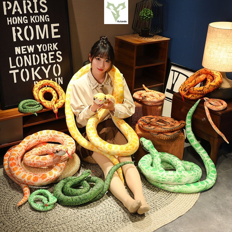1pc 160cm/200cm Cobra Gigante De Pelúcia Simulação De Brinquedo Long Golden Python Recheada Plushie Crianças Meninos Pre 1pc 160cm/200cm Cobra Gigante De Pelúcia Simulação De Brinquedo Long Golden Python Recheada Plushie Crianças Meninos Pre