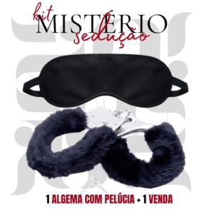 KIT MISTÉRIO SENSUAL COM ALGEMA DE PELÚCIA+ VENDA DE TECIDO REFORÇADO - Oferta na Shopee