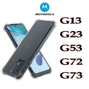 Capa transparente capinha TPU Anti Shock Impacto MOTO G13 G23 G53 G72 G73 - Oferta na Shopee