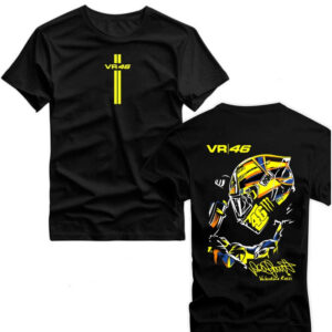 Camiseta Valenti Rossi Moto Sport Moto Gp Camisa Yamaha Doctor 46 Frente E Costas - Oferta na Shopee