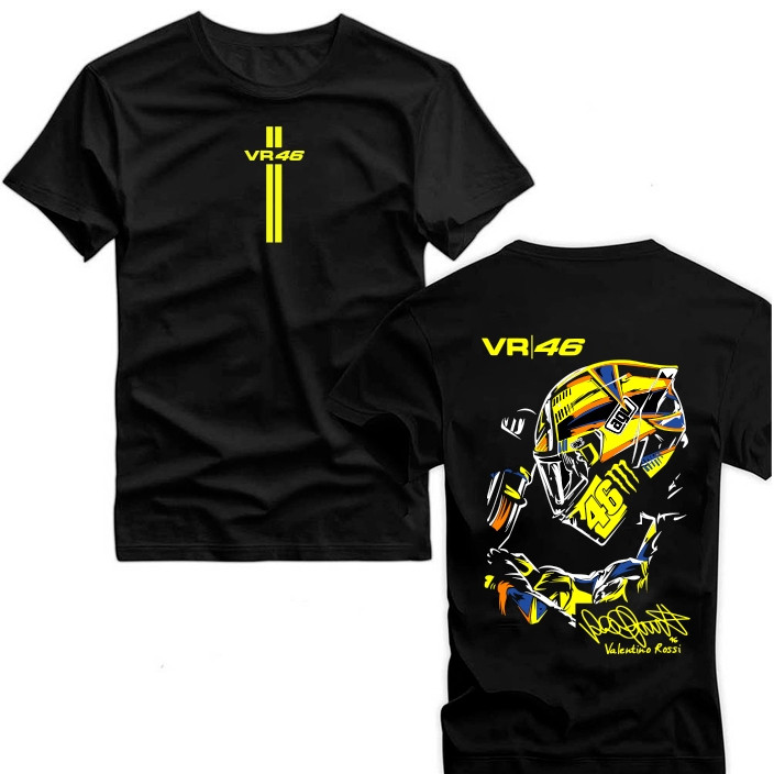 Camiseta Valenti Rossi Moto Sport Moto Gp Camisa Yamaha Doctor 46 Frente E Costas Camiseta Valenti Rossi Moto Sport Moto Gp Camisa Yamaha Doctor 46 Frente E Costas - Oferta na Shopee