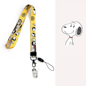 Y & P | Snoopy Cordão Dos Desenhos Animados Anime Pendurado Corda Cartão De Identificação Cinta Nome Tags Pescoço Cintas - Oferta na Shopee
