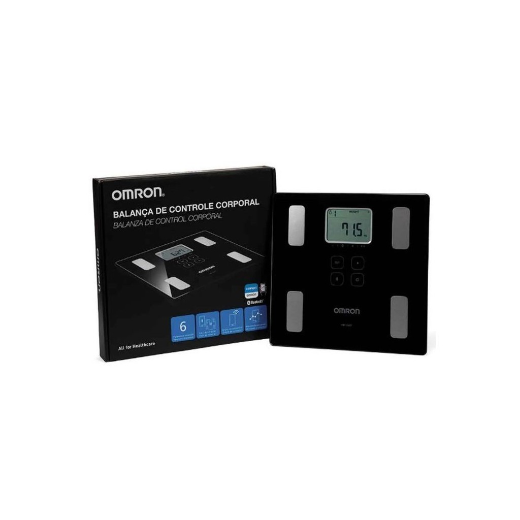 Balança De Bioimpedância Com Bluetooth Hbf-222t Omron Balança De Bioimpedância Com Bluetooth Hbf-222t Omron - Oferta na Shopee