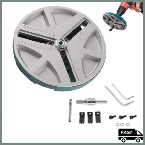 Abridor De Furos Multifuncional Ajustável Diâmetro Do Furo Universal Serra Copo De 45mm-130mm - Oferta na Shopee