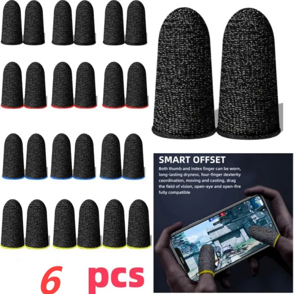 06 Luvas Luvinha De Dedo Gamer Hl Free Fire Pubg Anti-suor 06 Luvas Luvinha De Dedo Gamer Hl Free Fire Pubg Anti-suor - Oferta na Shopee