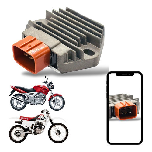 Regulador Retificador Cbx 250 Twister Xr 250 2001 A 2008 Regulador Retificador Cbx 250 Twister Xr 250 2001 A 2008