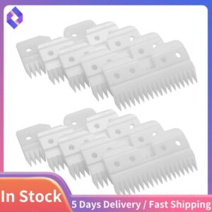 10 Pçs/Lote Substituível Cerâmica 18 Dentes Pet Clipper Lâmina De Corte Para Série A5 - Oferta na Shopee