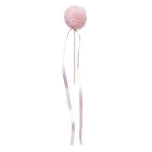 Topo de Bolo Pompom Fitilhos - Rosa Boneca - Oferta na Shopee