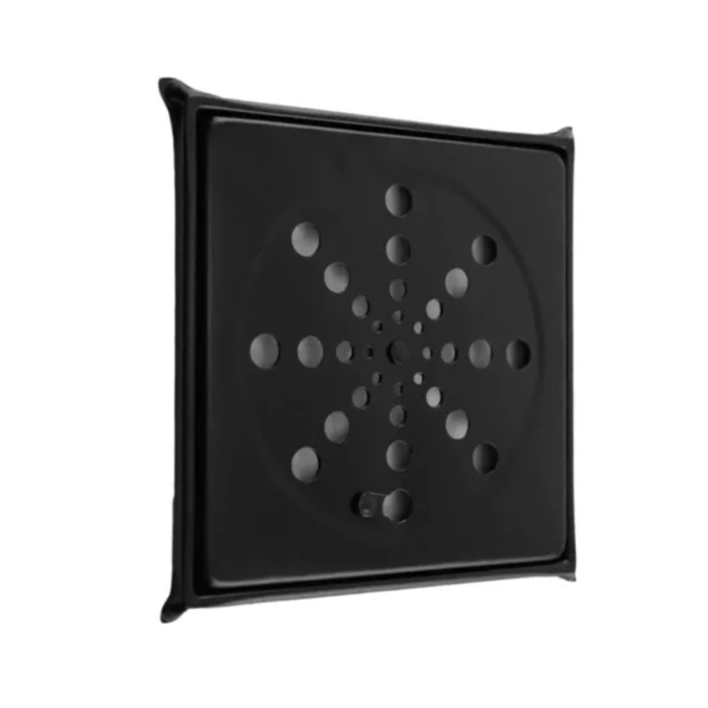 Ralo Grelha Inox Preto Black Banheiro Quadrado 15×15 C/ Fecho Ralo Grelha Inox Preto Black Banheiro Quadrado 15×15 C/ Fecho